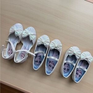 3 pack elsa heels like new